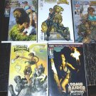 TOMB RAIDER Lot of 5 Top Cow Comics Witchblade Crossover