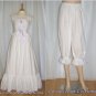 LADIES VICTORIAN/EDWARDIAN 3PC UNDERWEAR SET UK SZ 18-20(US size 16-18)