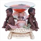 Alab Black Cherubs Oil Warmer
