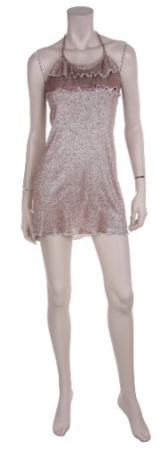New Sexy Short Plus Size Mini Halter Dress