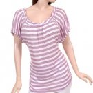 New Long Striped Short Sleeve Shirt!!