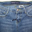 REVOLT JEANS LOW RIDER CAPRI STRETCH JUNIOR SIZE 1