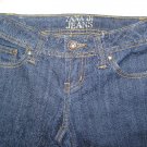 ZANA DI JEANS STRETCH LOW RIDER JEANS SIZE 1 DARK BLUE