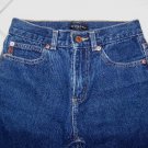 GIRLS GUESS  DEEP BLUE JEANS SIZE 10 W24"xL28"