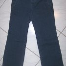 ANN TAYLOR LOFT TROUSER FIT DENIM CAPRI JEANS W30"