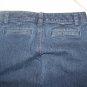 ANN TAYLOR LOFT TROUSER FIT DENIM CAPRI JEANS W30"