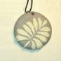 Palm Leaf Pendant