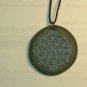 Green Khaki and blue pendant