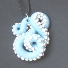 Baby Blue Octopus Pendant
