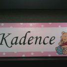 Custom made handpainted sign