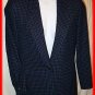 FREE SHIPPING PENDLETON Mills Blazer VIRGIN WOOL purple green houndstooth Classic plaid vintage 6