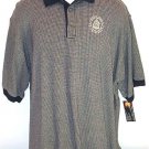 FREE SHIPPING Dedicated to GOVERNMENT golf polo Shirt blue houndstooth sport casual mens XL