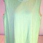 FREE SHIPPING Diane Gilman TOP sweater SHELL DG2 viscose GREEN pullover shirt nwot NEW Medium