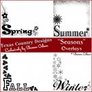 Digital Scrapbooking Seasonal Overlays