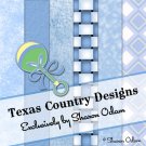 Little Boy Blue Digital Scrapbooking Paper Pak