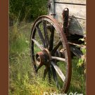 Old Western Wagon Wheel Fine Art Photography