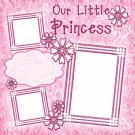 Our Little Princess Digital Scrapbooking Quick Page Layout