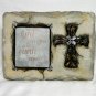 Photo Frame with Cross
