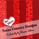 Be My Valentine Digital Scrapbooking Paper
