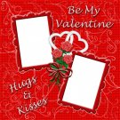 Valentine 1 Digital Scrapbookng Quick Page Layout