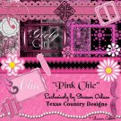 Pink Chic Digital Scrapbooking Kit