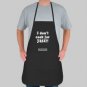 Dont cook for free!!! apron.