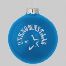 Blue tree ornaments