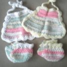 Baby Girl Bib set