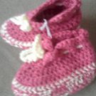 Strawberry Shortcake Baby Booties