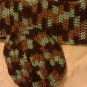 Brown Multicolor Scarf Set- Special Order