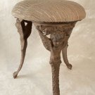 Tall Cast Iron 3 Legged Angel Stool