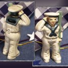 Cast Iron Sailor Penny Bank