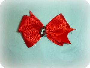 Classic Interchangeable Bow- You Choose color and 2 Embellishments