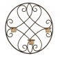 Luca Bella Home Lindsey Wrought Iron Wall Sconce.