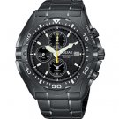 Pulsar PF3663 Men's Tech Gear Alarm Chronograph Black Ion Watch