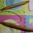 24 inch US 17 (12.5mm) Bamboo Circular Knitting Needles