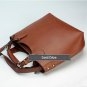 David Eikon Miki Nappa Leather Bag Brown