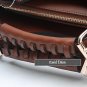David Eikon Miki Nappa Leather Bag Brown