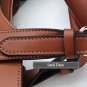 David Eikon Miki Nappa Leather Bag Brown