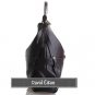 David Eikon Heather Medium Leather Hobo Bag Coffee