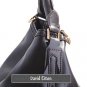 David Eikon Heather Medium Leather Hobo Bag Coffee