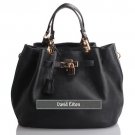 David Eikon Honor Leather Satchel Black