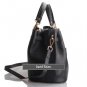 David Eikon Honor Leather Satchel Black
