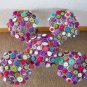 Custom Build Your Own Button Wedding Party Bouquets
