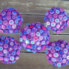 Custom Made Wedding Button Bouquets and Centerpieces