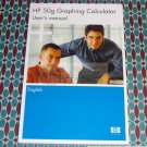 HP 50G Calculator User's Guide Manual HP OEM New