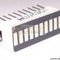 10 SEGMENT RED LED BARGRAPH Array Black/White Face NEW