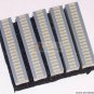 5 pcs 20-SEGMENTS LED BARGRAPH/Array Gray/White Face New