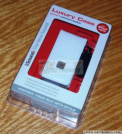 iPod NANO 2/4 GB Luxury Case HQ Protection iSound NEW