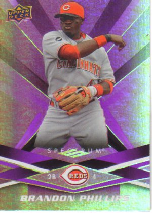 2009 Upper Deck Spectrum  #28 Brandon Phillips   Reds